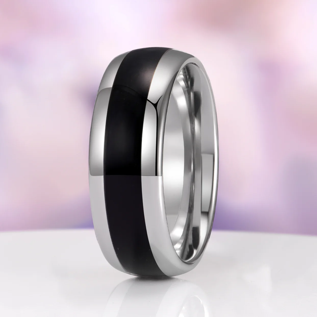 Skye Kite® Rutilated Quartz & Black Onyx Couples Ring Set - Image 2