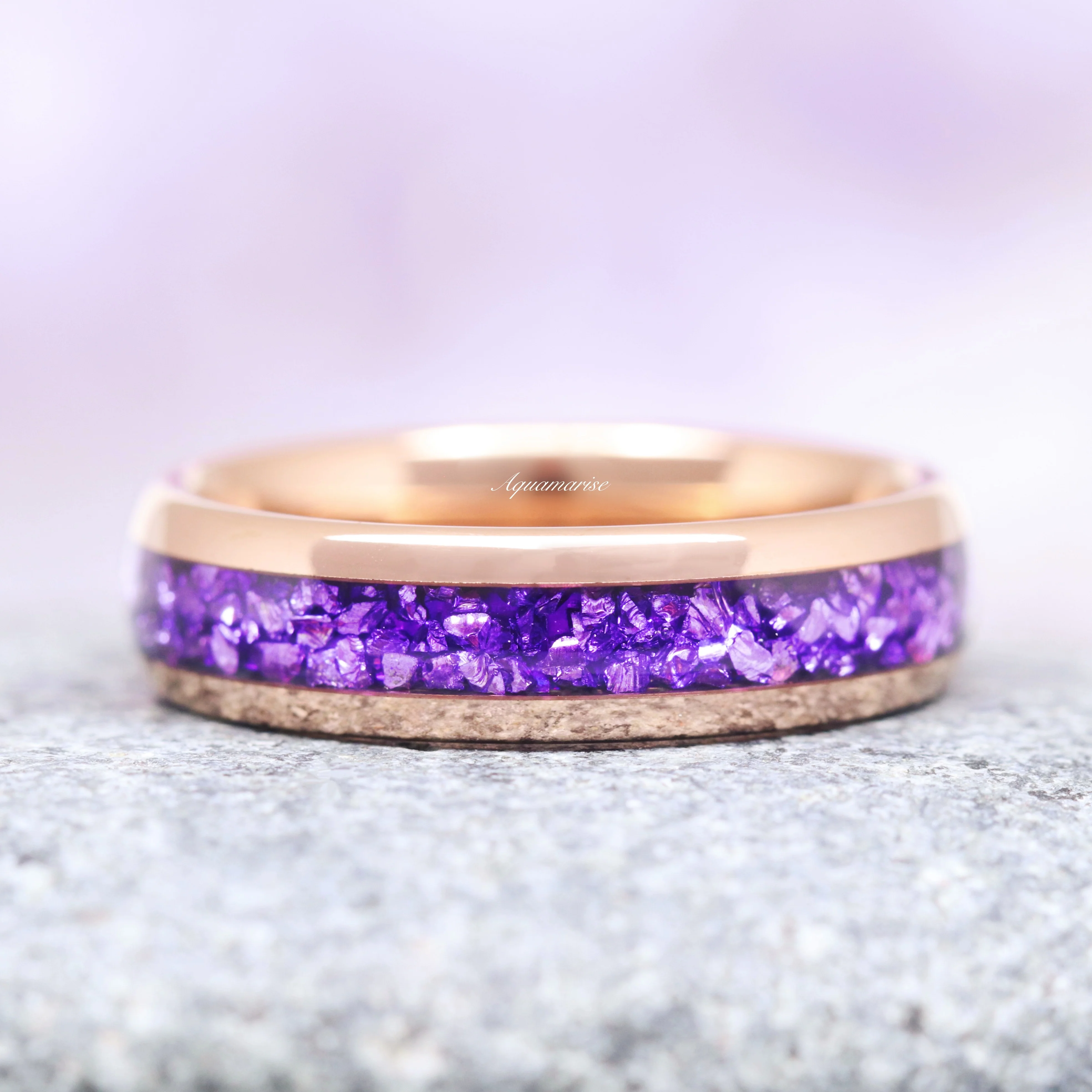 Feyra Starry Night & Amethyst Couples Ring Set - Image 4