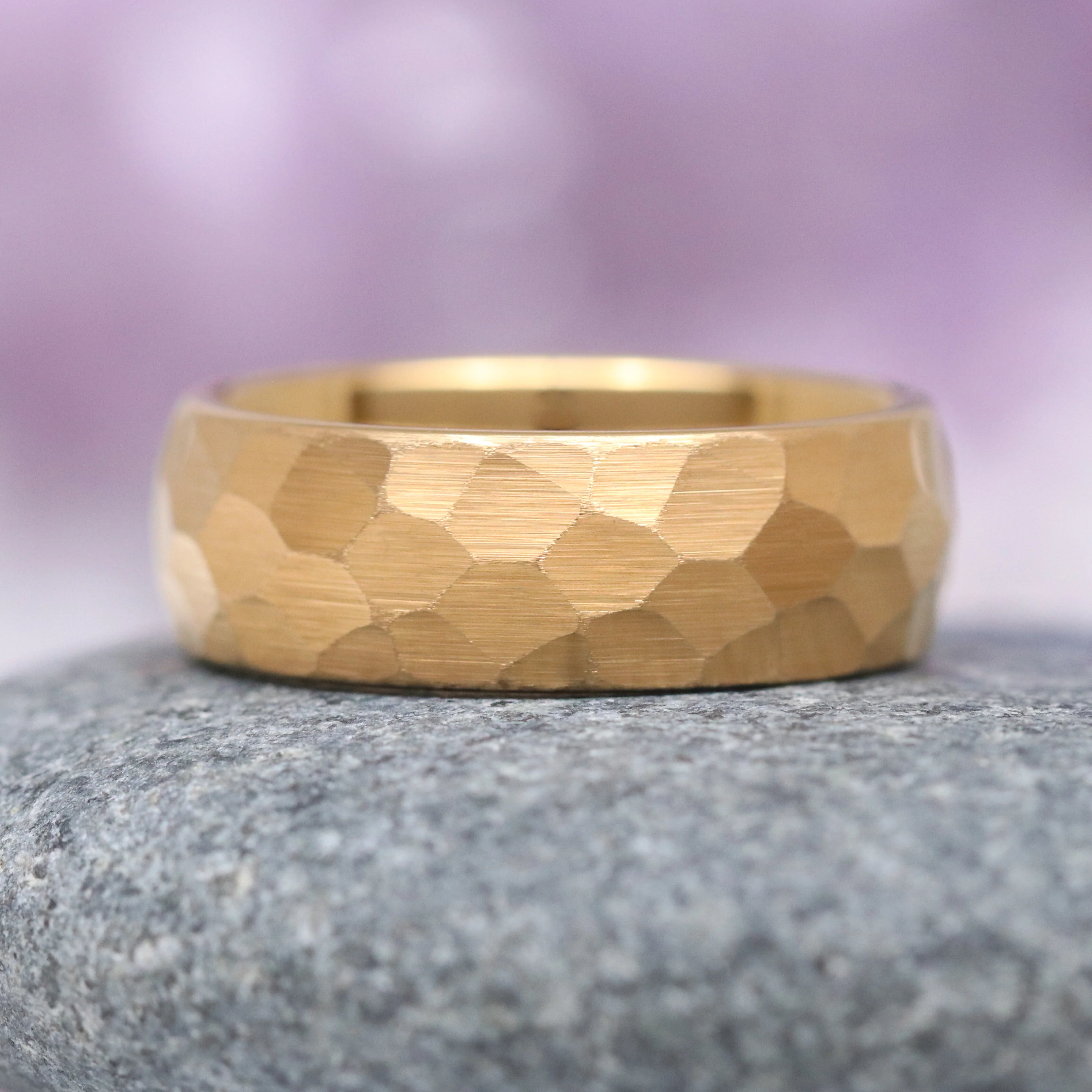 Simulated Diamond Leaf Couples Ring Set - Image 3