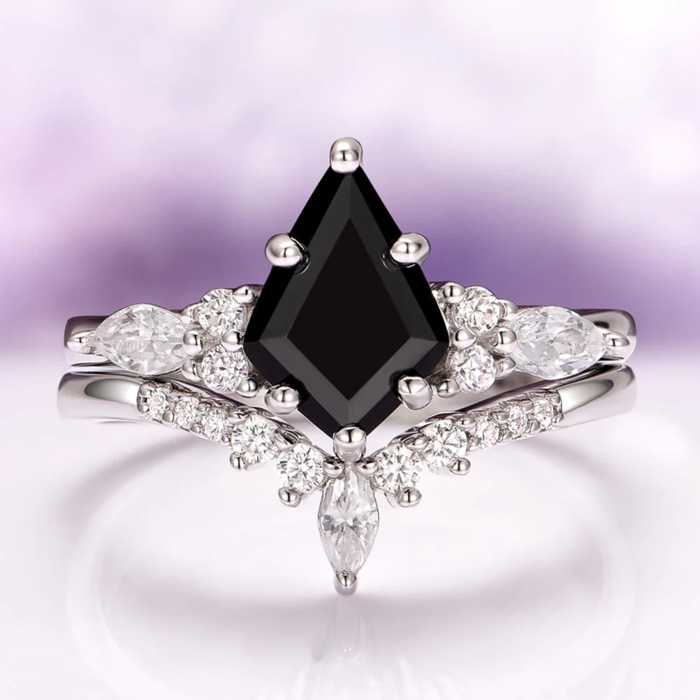 Skye Kite® Black Onyx Couples Ring Set - Image 3