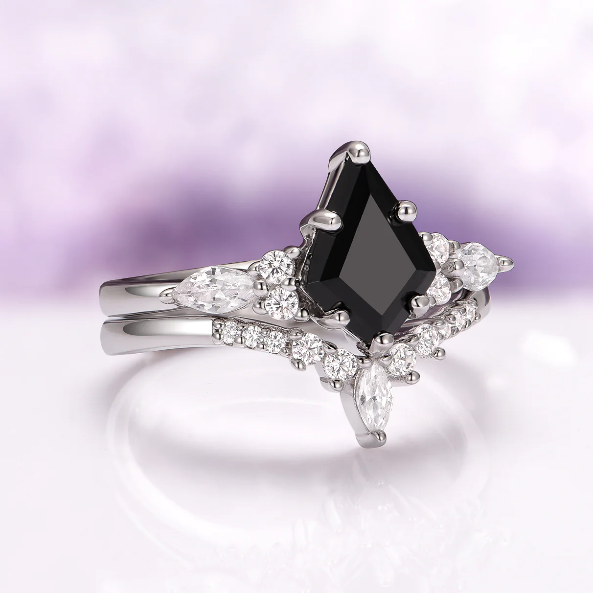 Skye Kite® Black Onyx Couples Ring Set - Image 7
