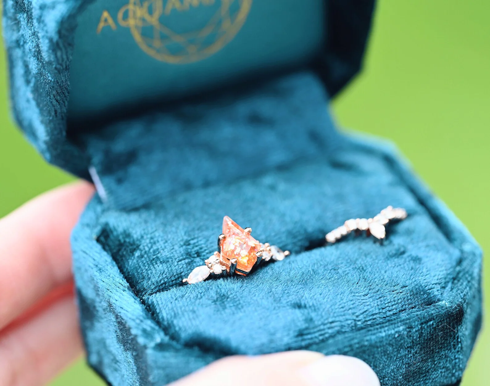 Skye Kite® Natural Sunstone Ring Set in Sterling Silver - Image 2