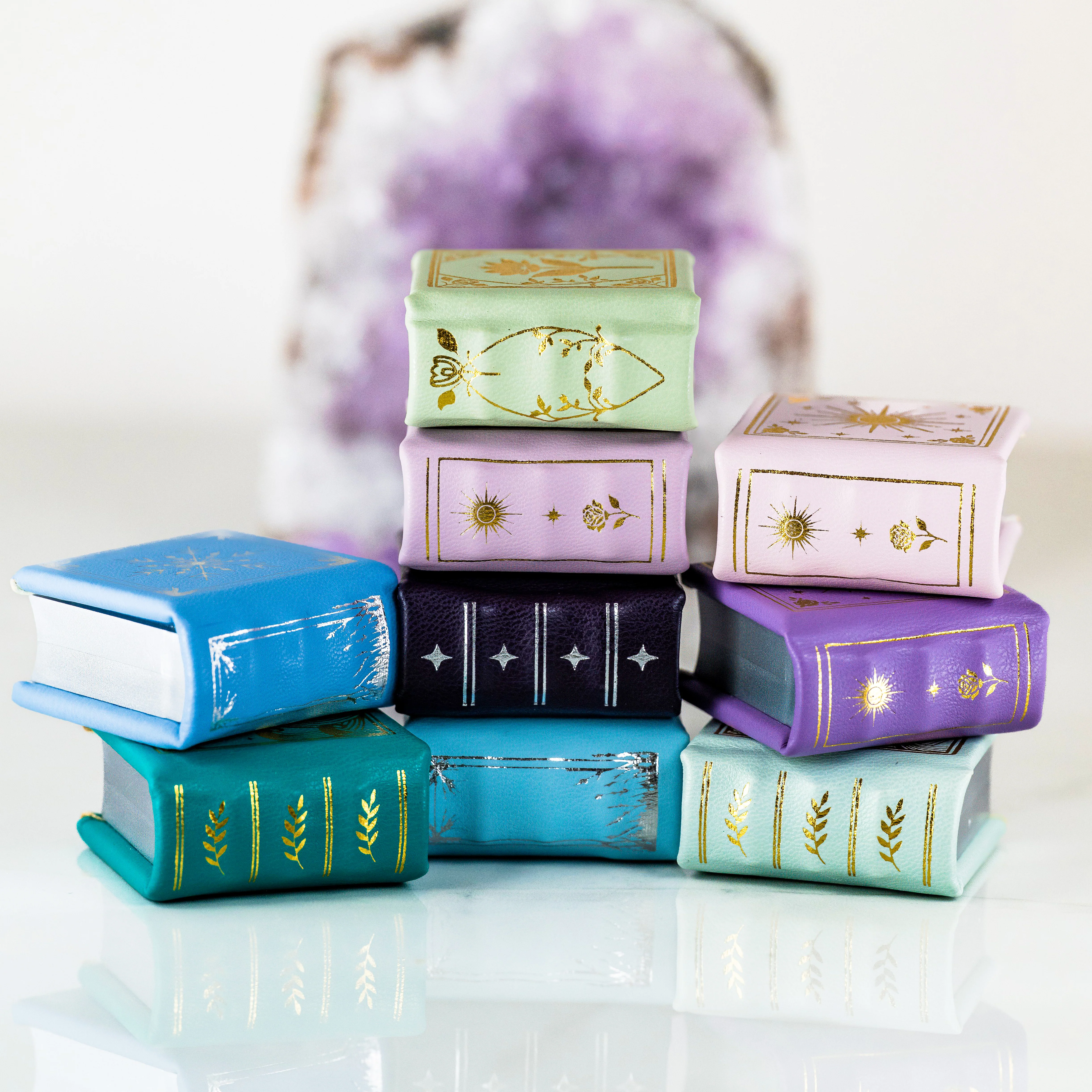 Night Court Handmade Leather Book Ring Box (Small) - Image 8