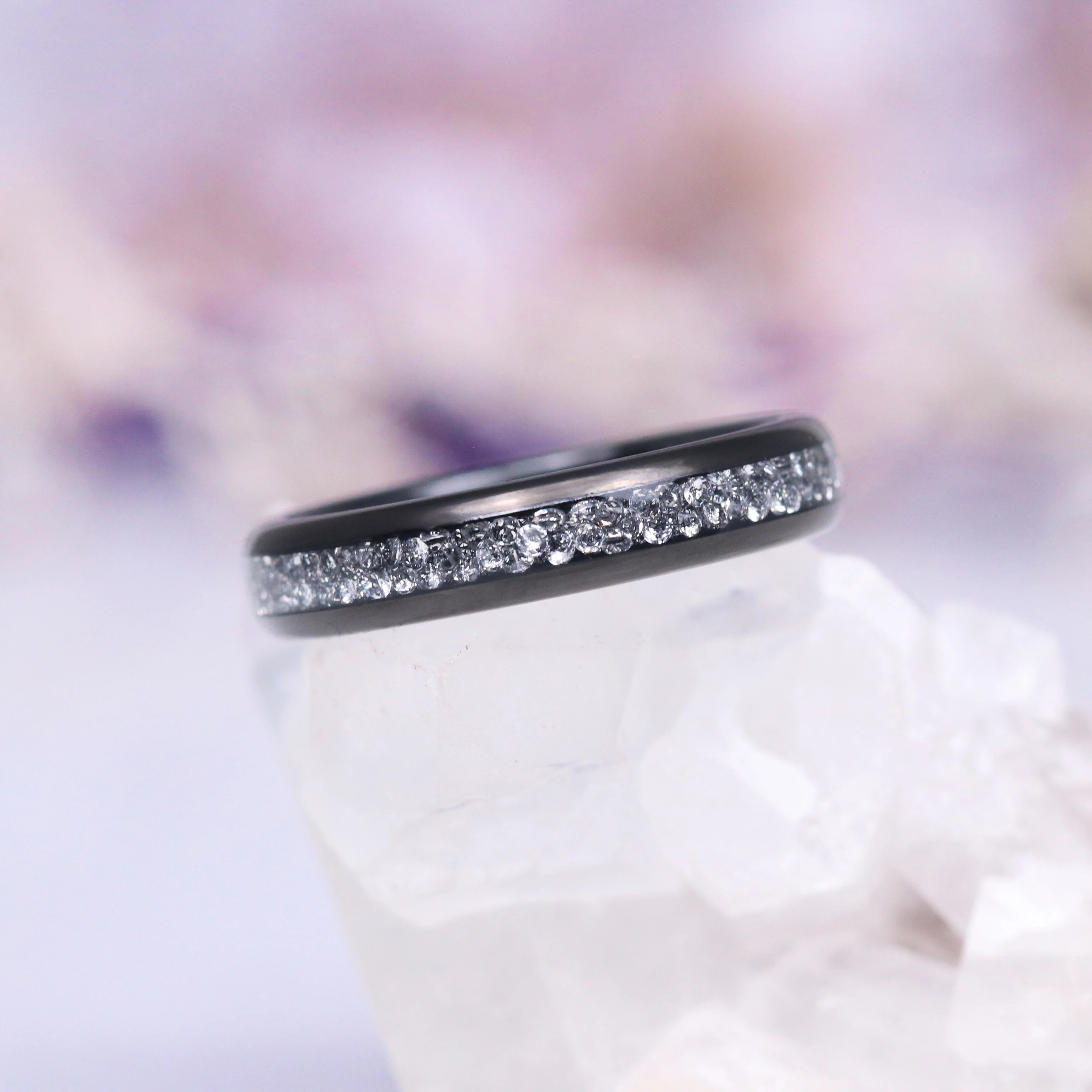 Starlux Crushed Diamond Couples Ring Set - Image 2