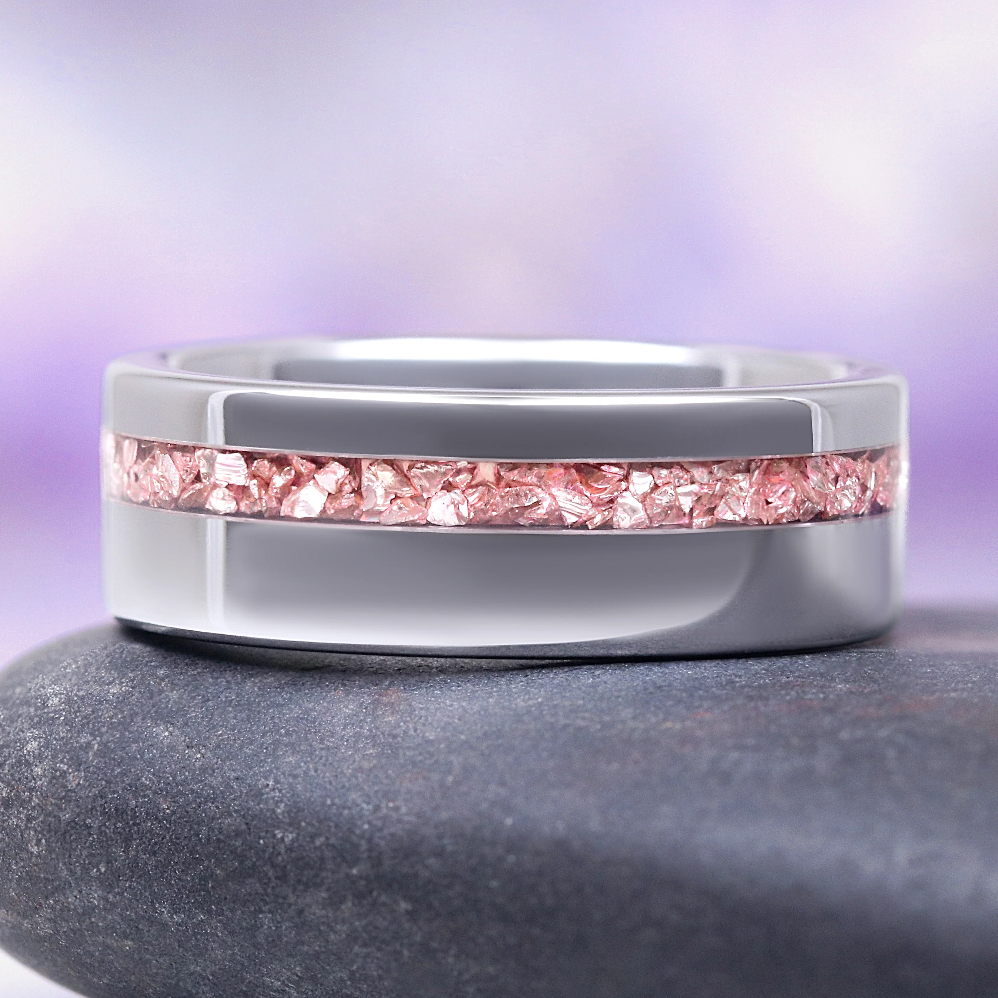 Vintage Morganite Couples Ring Set - Image 4